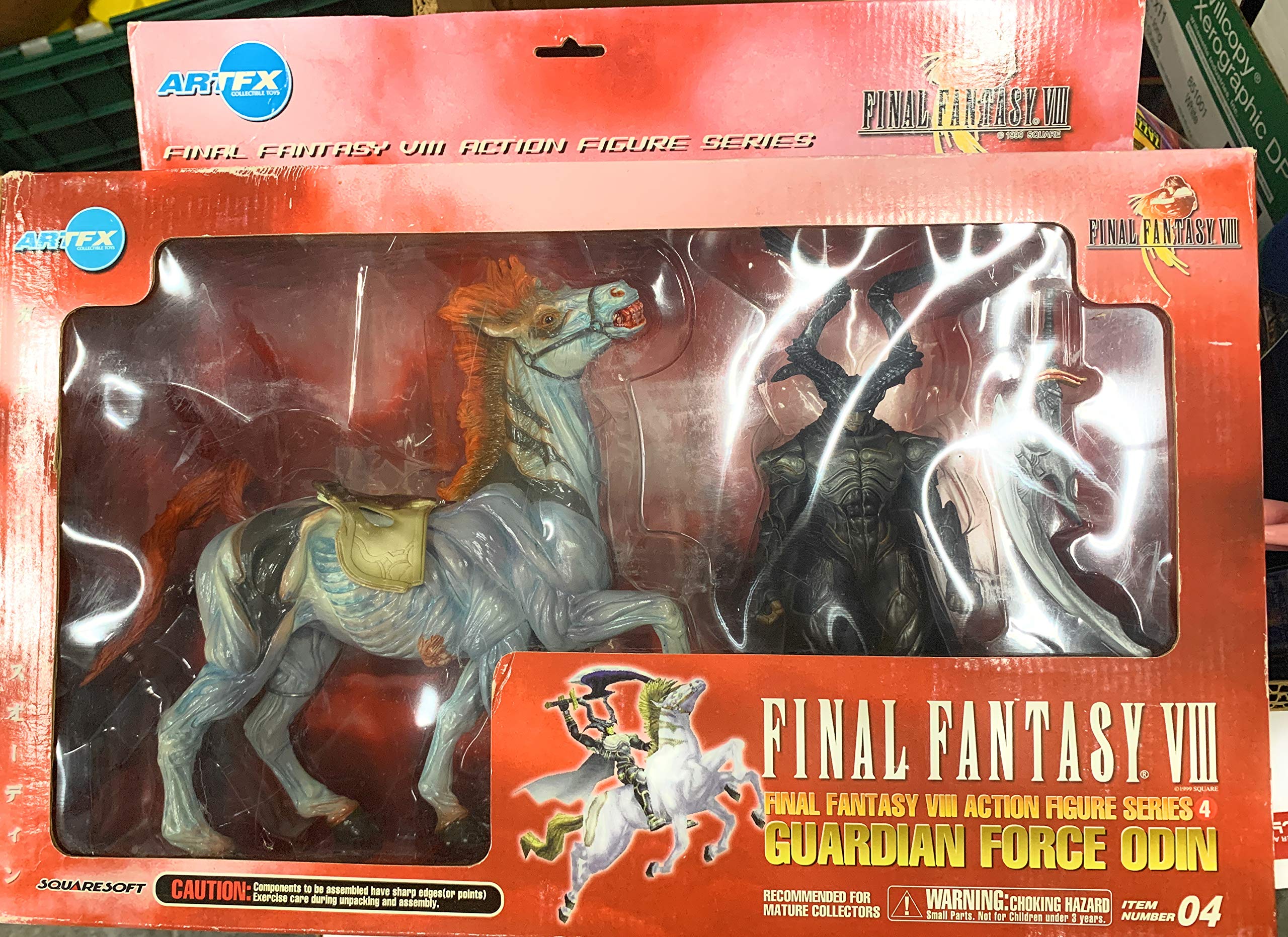 Final Fantasy VIII Action Figure Series 4 Gaurdian Force Odin 送料無料