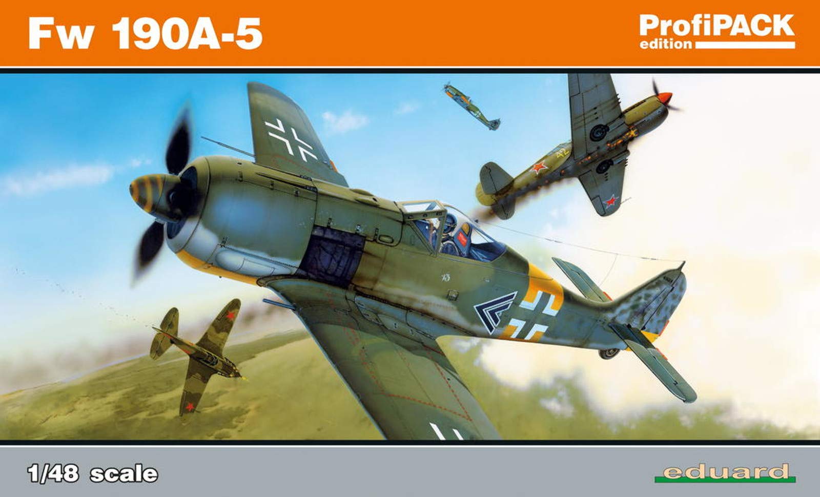 エデュアルド 148 Fw 190A-5 プロフィパック プラモデル 送料無料