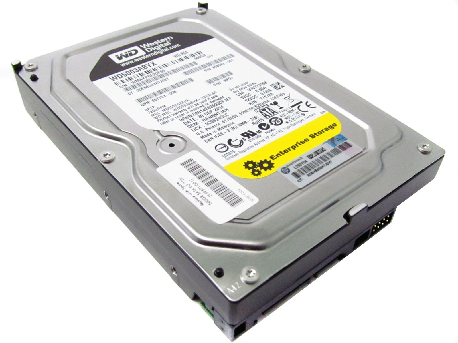 エイチピー HP 659571-001 500GB non-hot-plug SATA hard drive - 7200 RPM 6Gbsec transfer rate 3.5-inc 送料無料