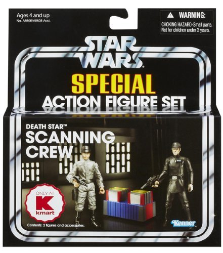 スターウォーズ Star Wars Special Action Figure Set Death Star Scanning Crew Only Available at K MART 送料無料