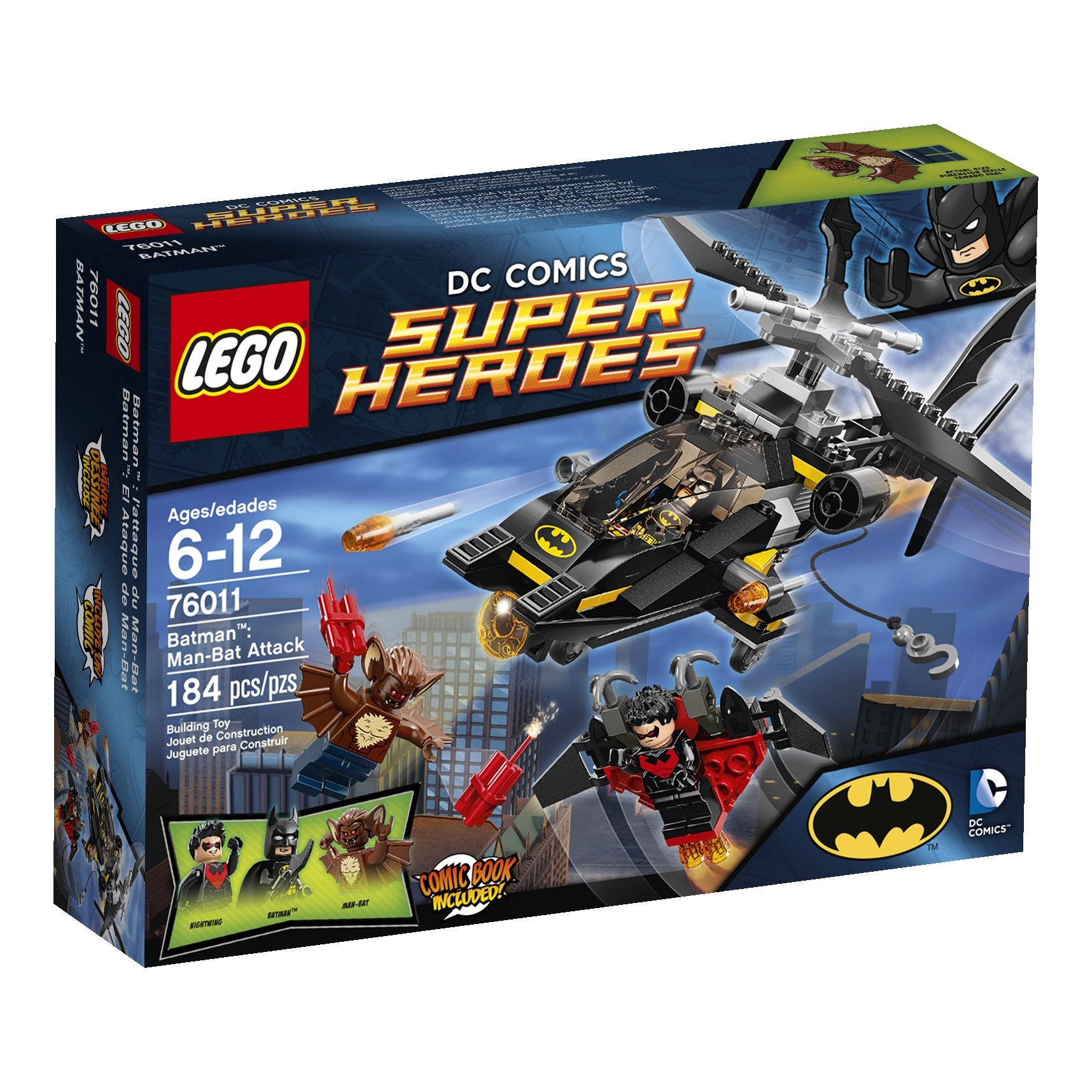 レゴ LEGO レゴ Superheroes 76011 Batman バットマン Man-Bat Attack ブロック おもちゃ 並行輸入