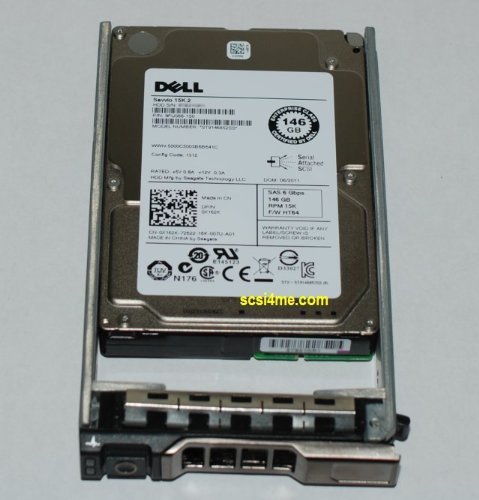 デル X162K St9146852Ss 146Gb 15K 2.5インチ 6Gbps SASドライブ Md1220 Md3220 Md3220I用 送料無料