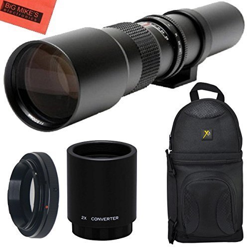 タムロン High-Power 500mm1000mm f8 手動望遠レンズ デラックスSLRバックパック Nikon D300 D500 D600 D6