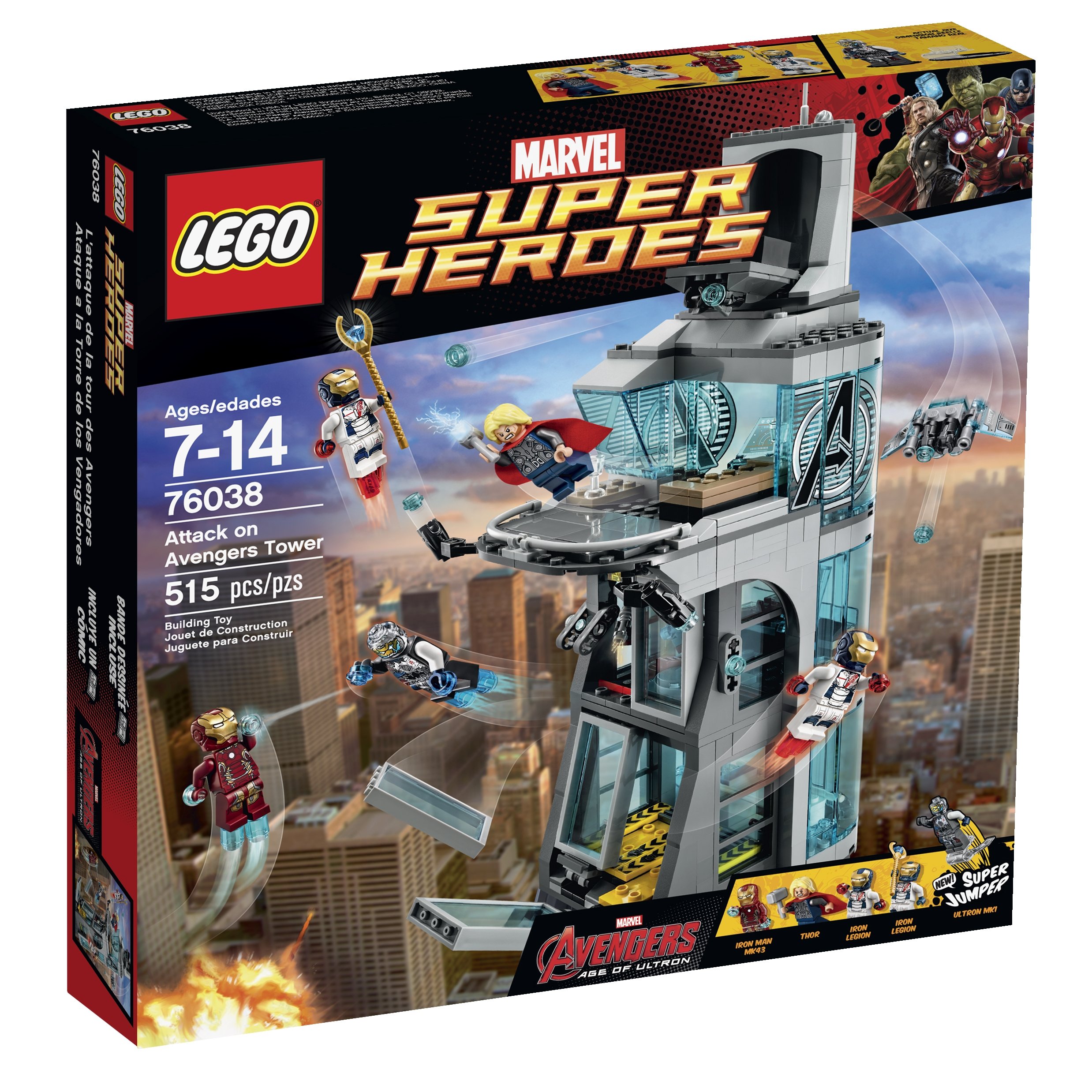 レゴ LEGO Superheroes Attack on Avengers Tower 並行輸入品 送料無料