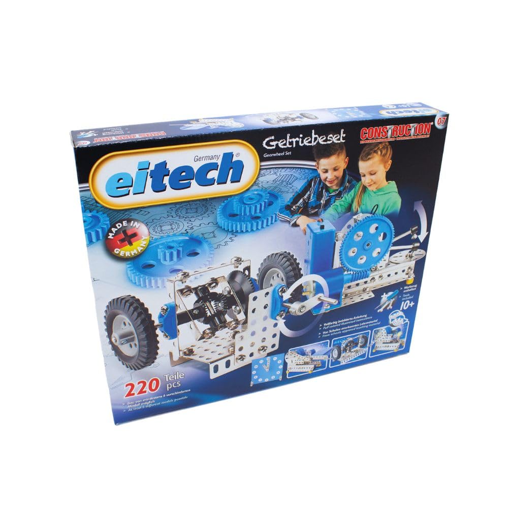 Eitech 10007-C07 Classic Series Gearwheel Set-250 Pcs. Science Kit by Eitech 並行輸入品 送料無料