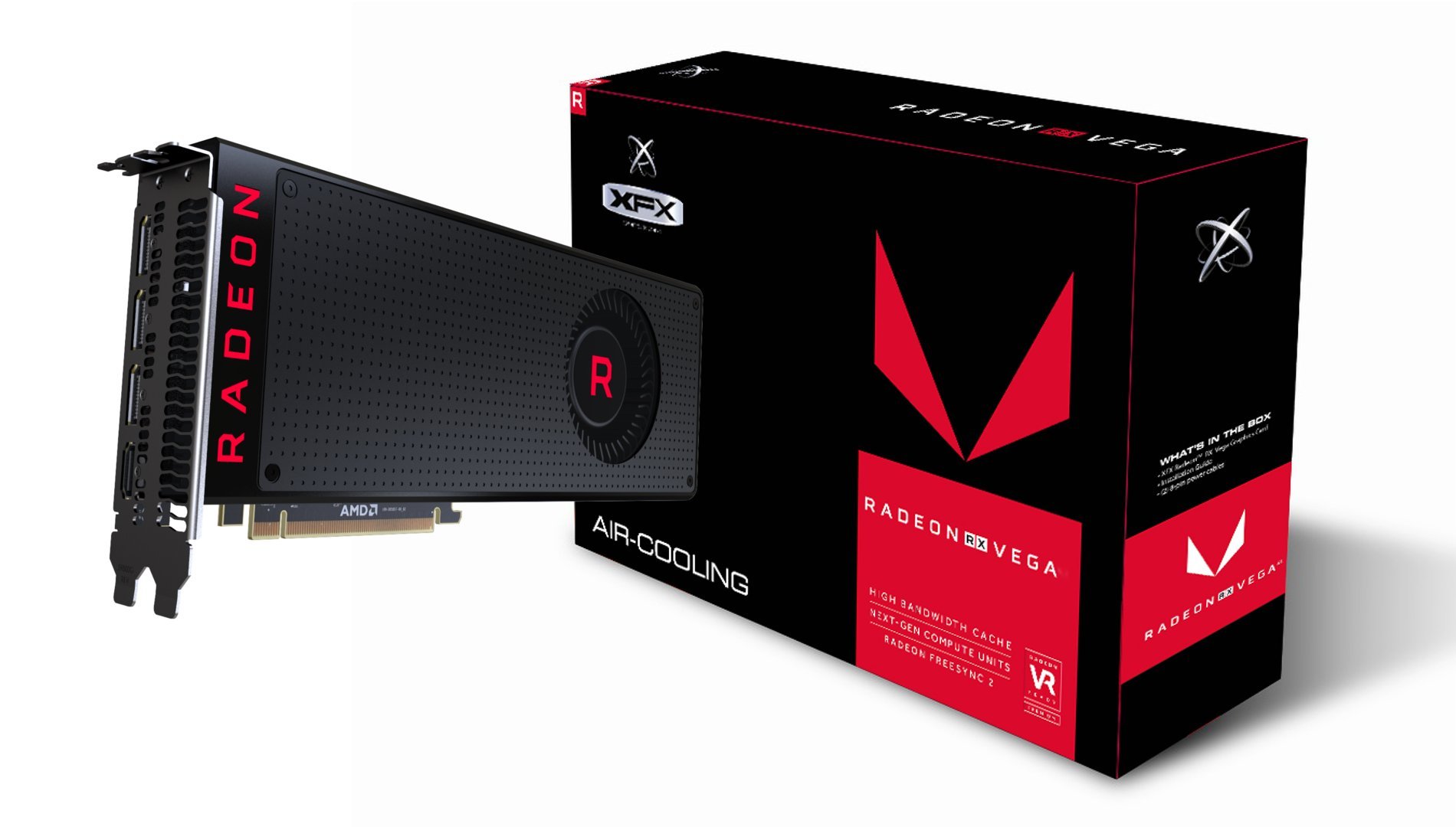 XFX Radeon Rx Vega 56 8GB 3xDP HDMI グラフィックカード RX-VEGMLBFX6 送料無料
