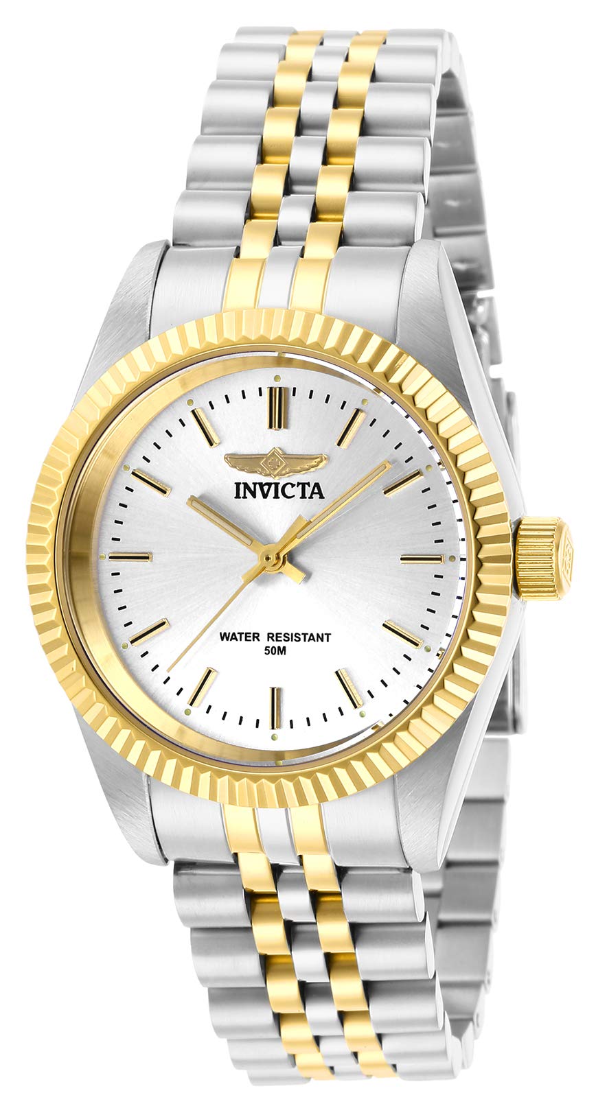 インビクタ Invicta Womens Specialty Steel Bracelet Case Quartz Silver-Tone Dial Analog Watch 29401 送料無料