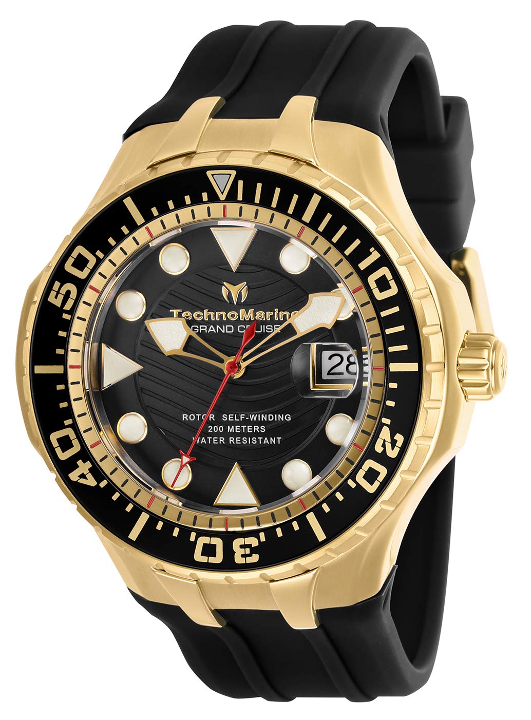 テクノマリーン Technomarine TM-118086 Mens Blue Reef Automatic Watch 送料無料
