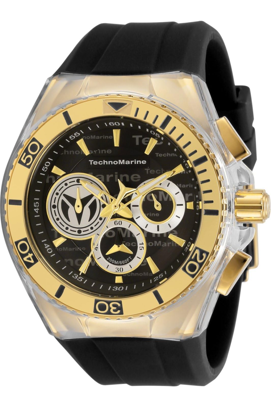 テクノマリーン TechnoMarine Mens Cruise 46.65mm Stainless Steel One Size Multicolored 送料無料