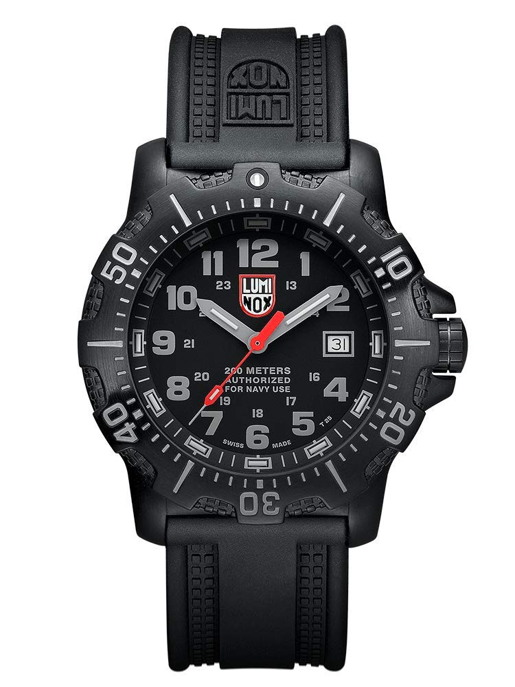 ルミノックス Luminox - Navy Seal XS.4221.NV.F - Mens Watch 45mm - Military Dive Watch in Black Date Function - 200m Wat