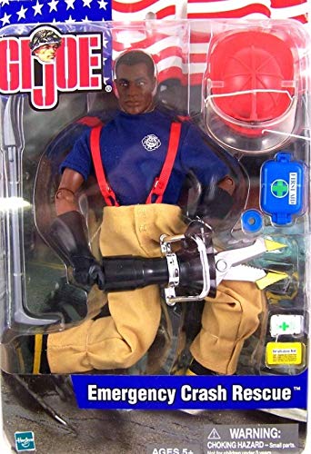 ハズブロ G.I. Joe Emergency Crash Rescue African-American 12 Action Figure 送料無料