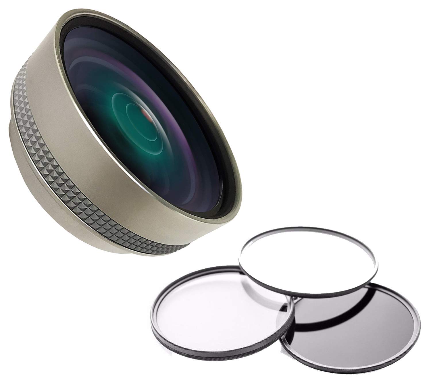 タムロン 0.4X High Definition Super Wide Angle Lens wMacro for Fujifilm FinePix S8500 Includes Lens Adapter 58mm 3 P