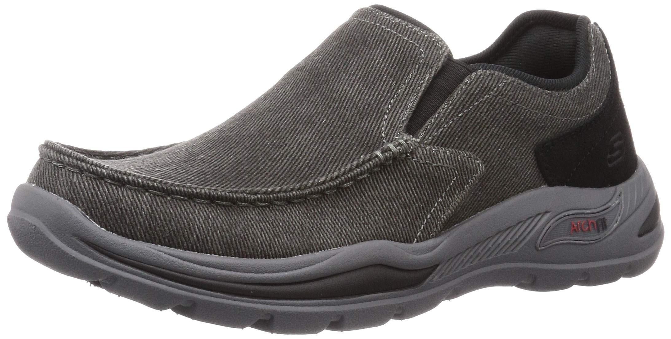 スケッチャーズ Skechers Mens Arch Fit Motley-Rolens Black 10.5 送料無料