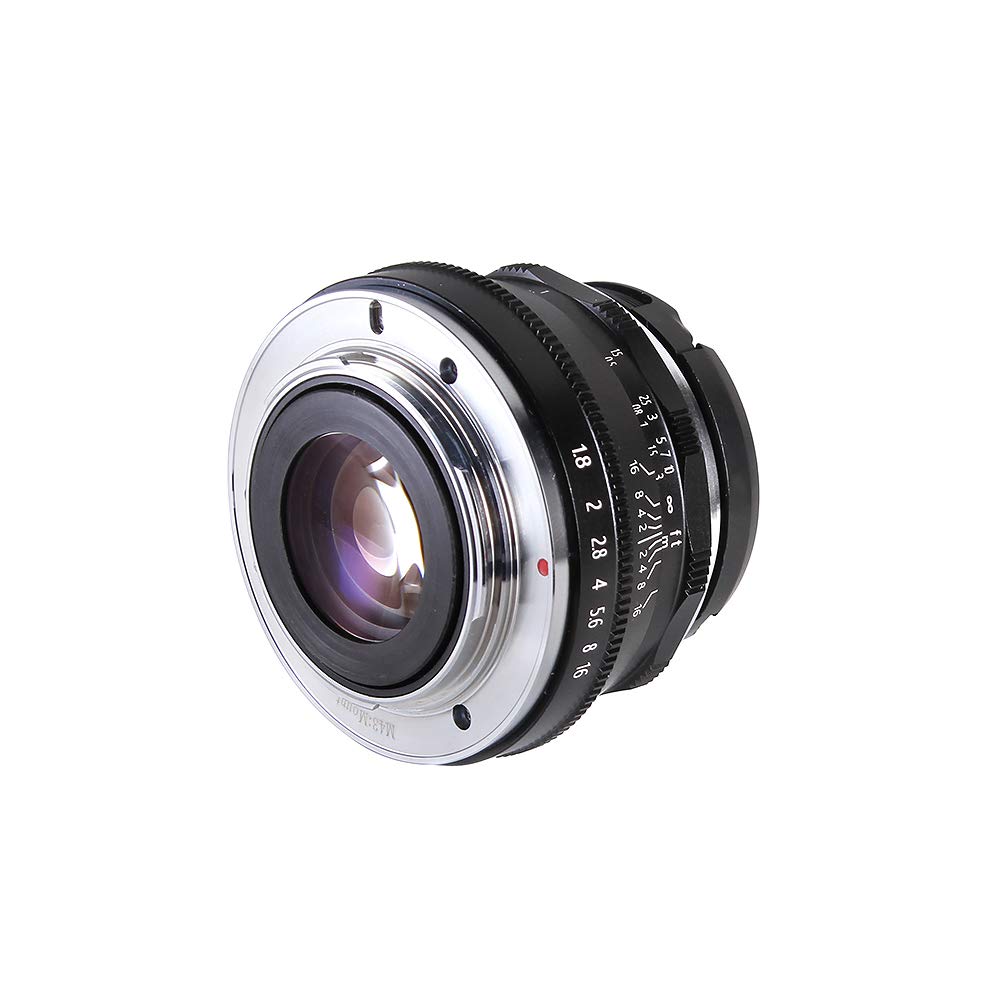 Foto4easy 25mm F1.8 Prime Lens Manual Focus for Fujifilm Fuji X-Mount Mirrorless Camera X-A1 X-A2 X-A3 X-A5 X-A20 X-M1 X-T1 X