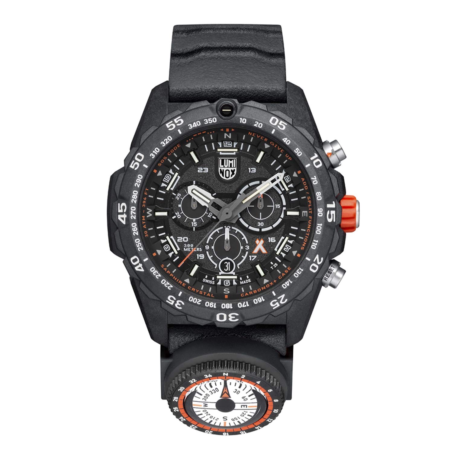 ルミノックス Luminox Mens Bear Grylls Survival Master 3740 Series Swiss Quartz Watch 送料無料