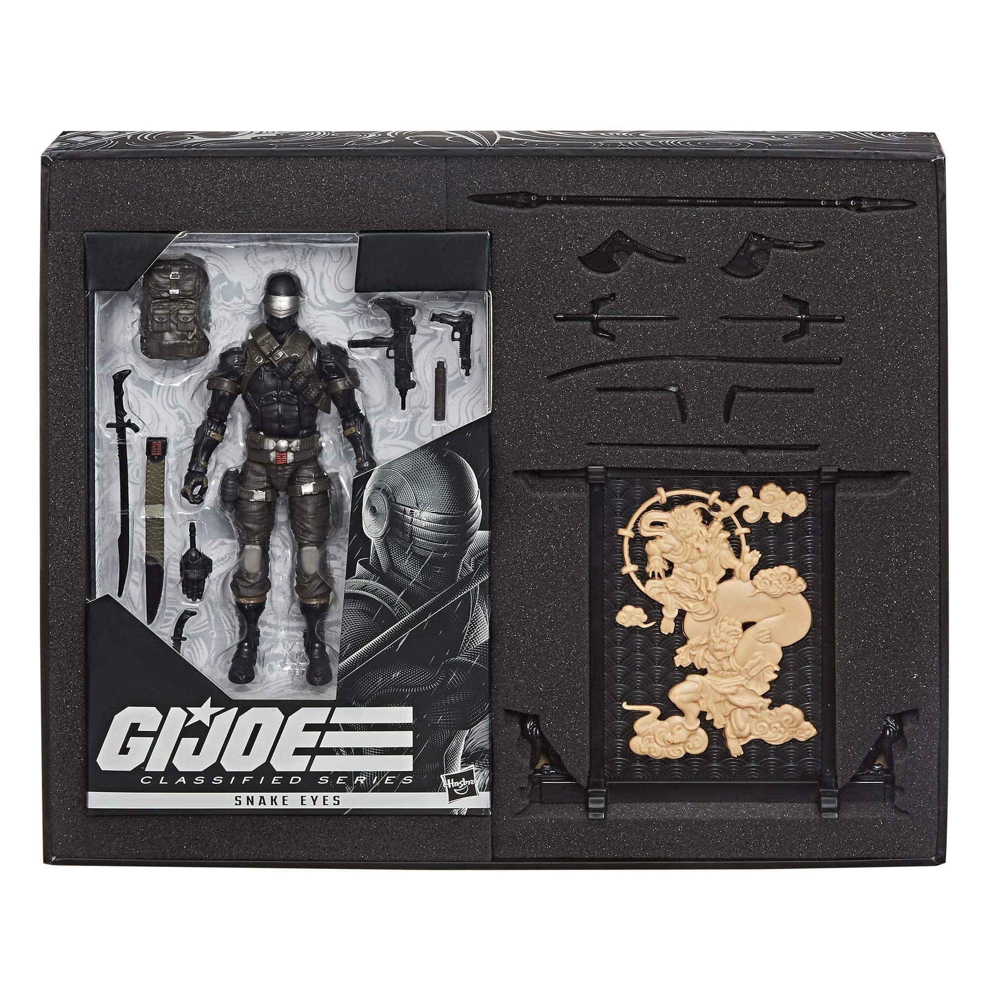 Hasbro G.I. Joe Classifiedシリーズ スネークアイズ デラックス 6インチ 限定アクションフィギュア