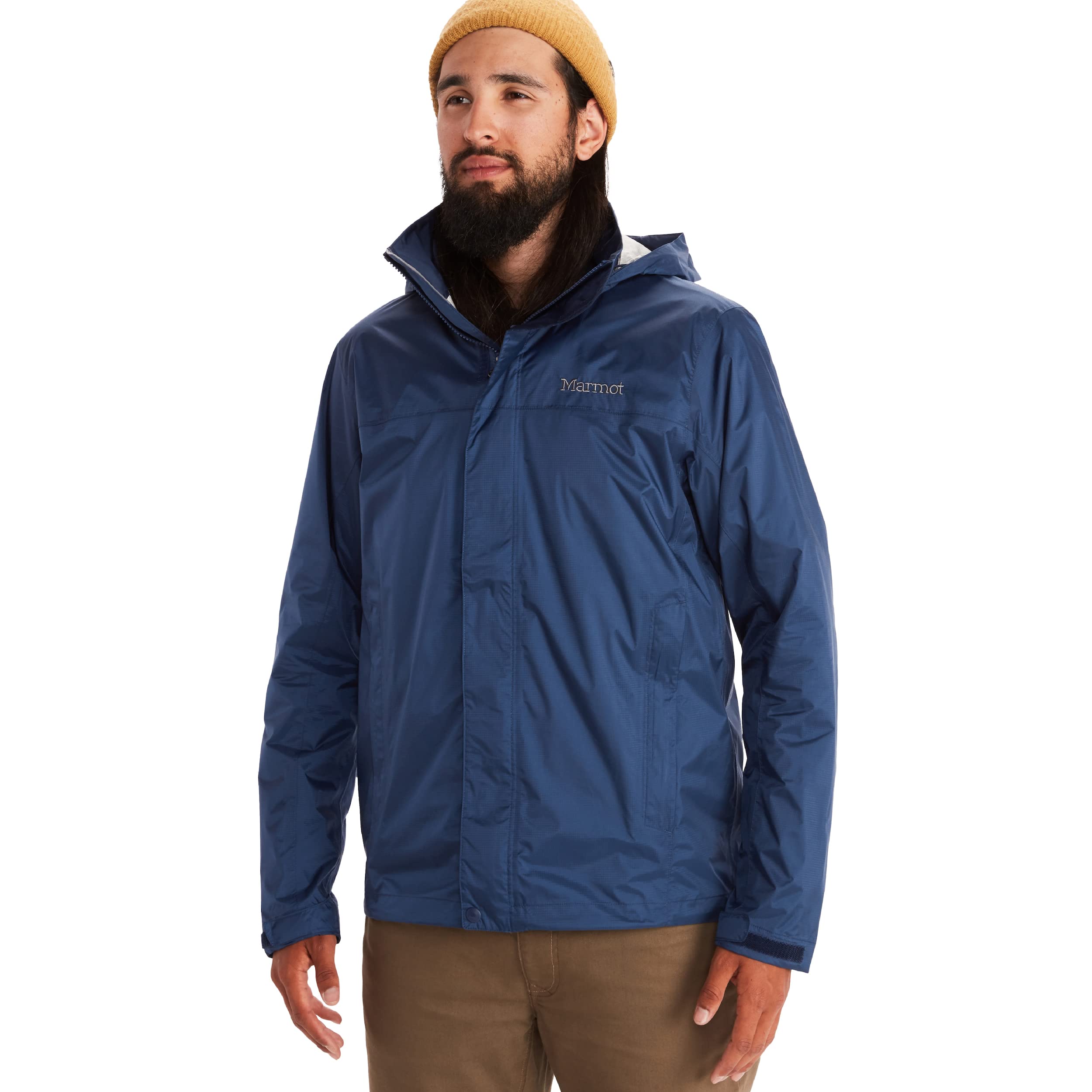 マーモット MARMOT Mens Precip Eco Jacket Lightweight Waterproof Jacket for Men Ideal for Hiking Jogging and Campi