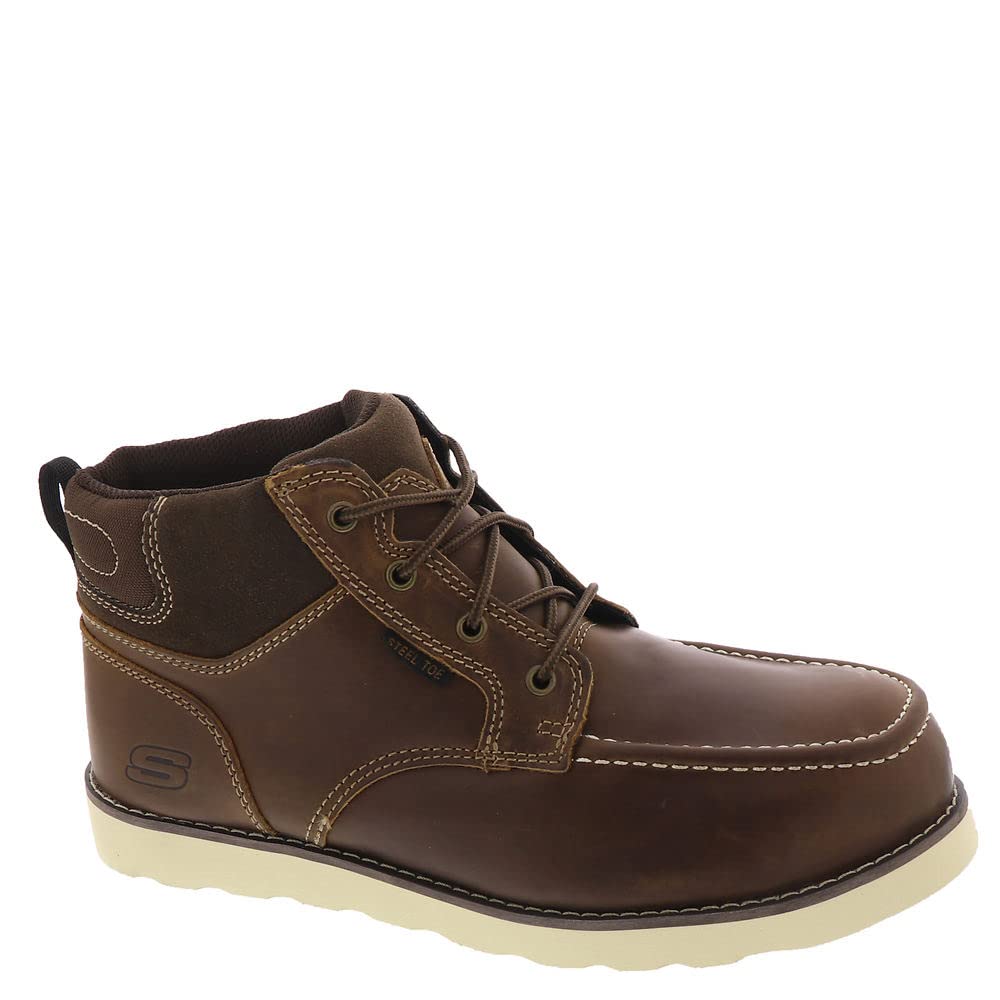 スケッチャーズ Skechers Work Kadmiel-Kaed Steel Toe Mens Boot 12 DM US Brown 送料無料