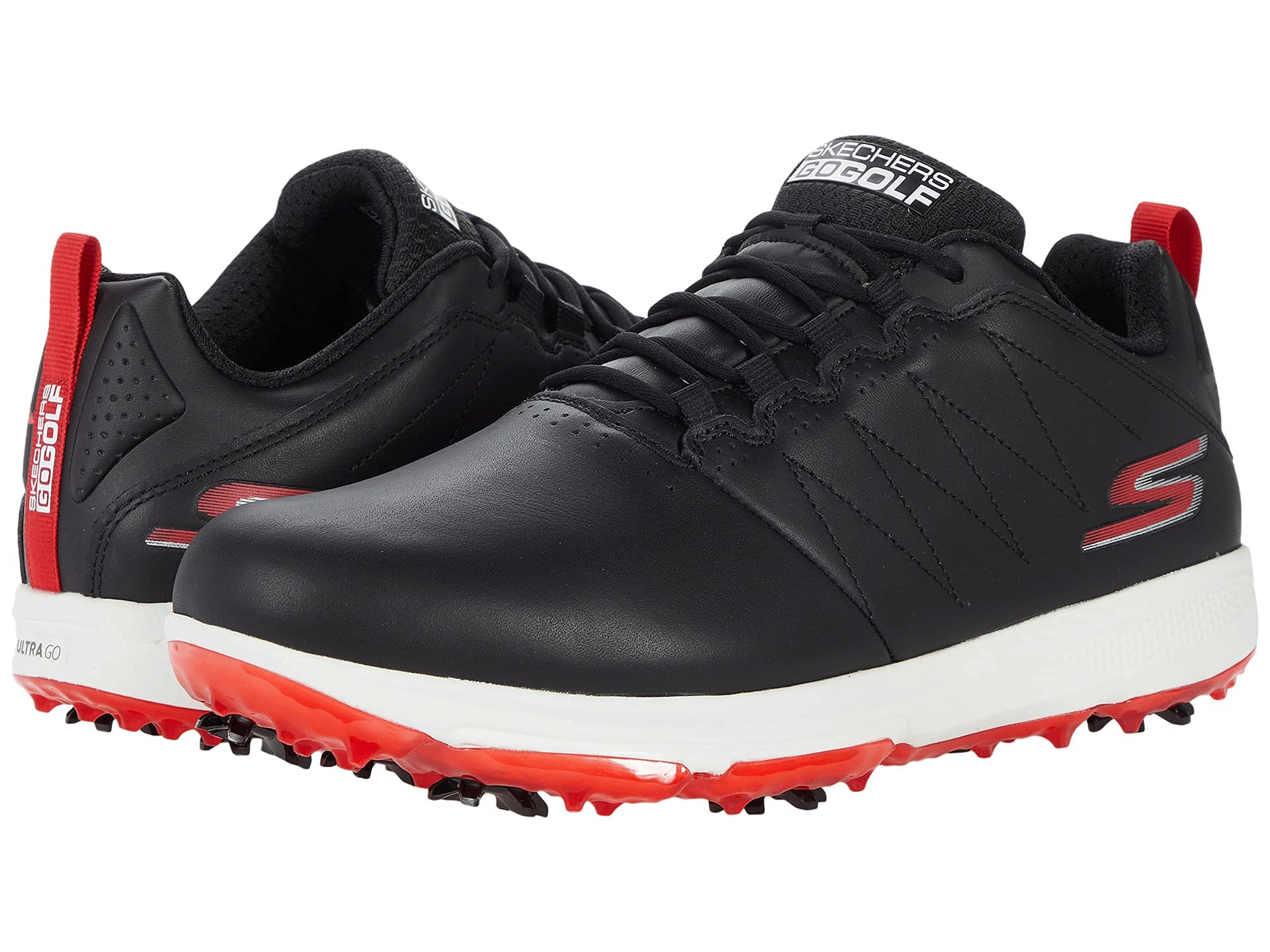 スケッチャーズ Skechers Pro 4-Legacy BlackRed 9 D M 送料無料