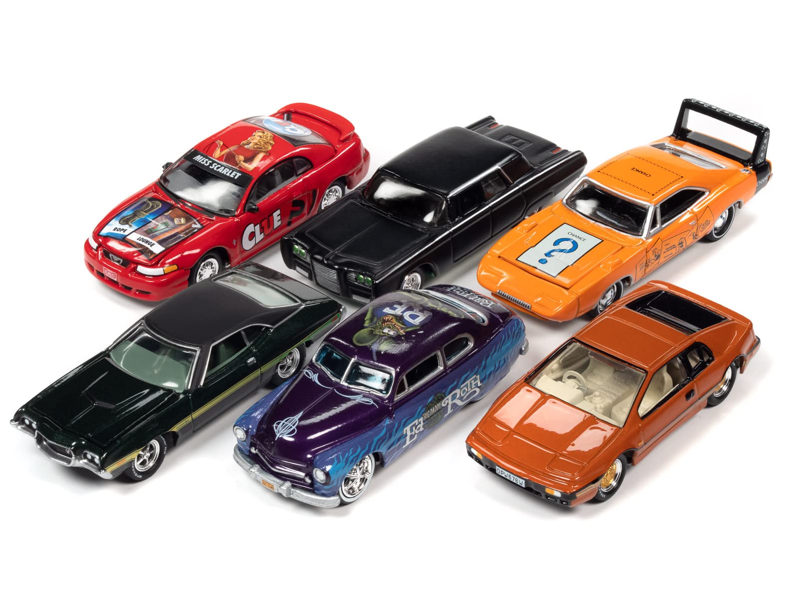 Johnny Lightning Pop Culture 2022 Release 1 6-Car Sealed Case 164 Diecast 送料無料
