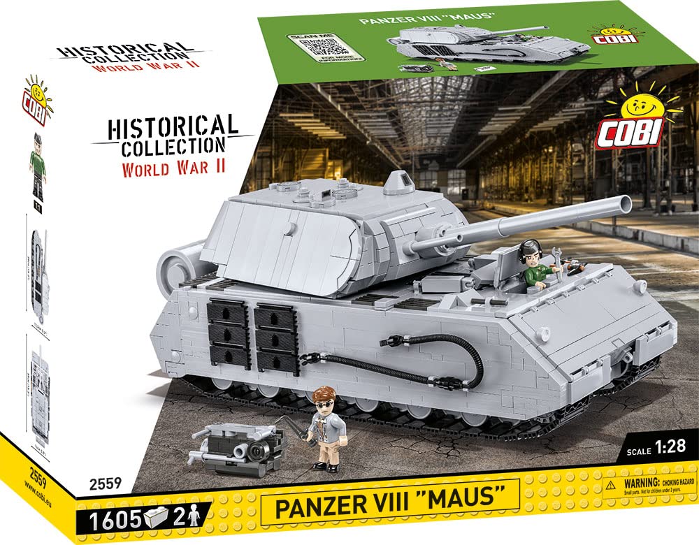 Cobi Historical Collection 2559 VIII号戦車 マウス ドイツ軍 128スケール 送料無料