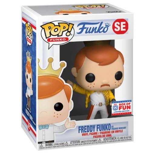 ファンコ Funko POP 2120 Fundays Box of Fun Freddy Funko as FM Edition Only 3000 PCS White and Gold 送料無料