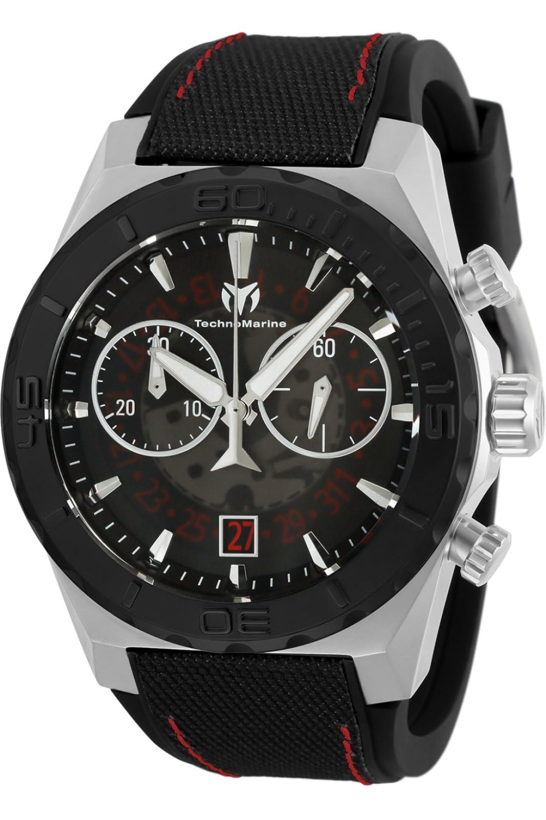 テクノマリーン Technomarine Mens Reef Shark TM-519006 Quartz Watch 送料無料