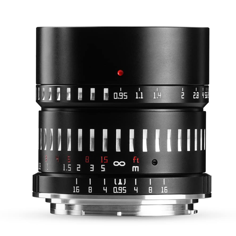 TTartisan 50mm F0.95 APS-C Lens Large Aperture Portrait Prime Lens for Leica L-Mount Camera Lecia T TL TL2 CL Sigma FP