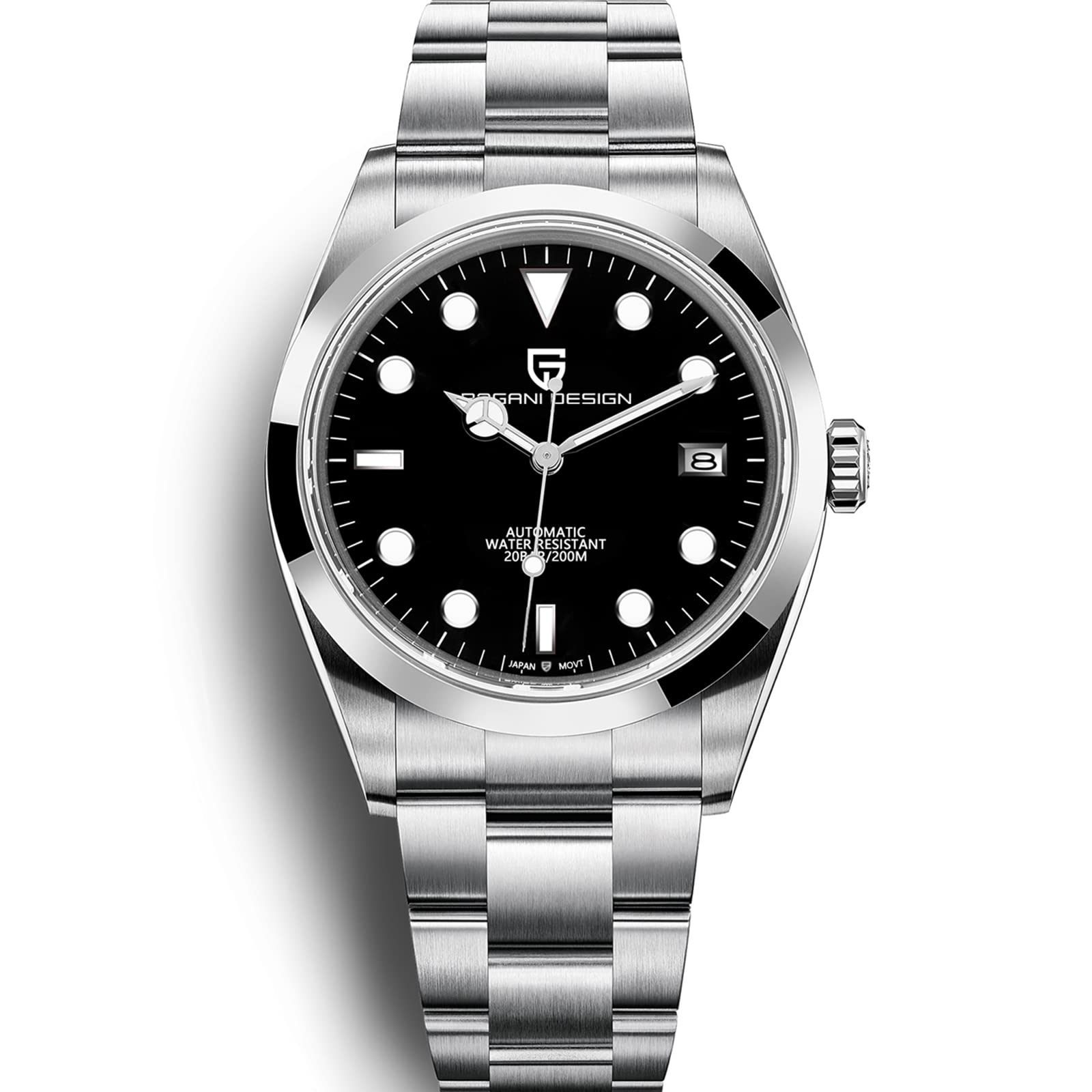 パガーニデザイン BY BENYAR Pagani Design 1692 Watches for Men Luxury Automatic Watch Mens AR Sapphire Glass Mechanic