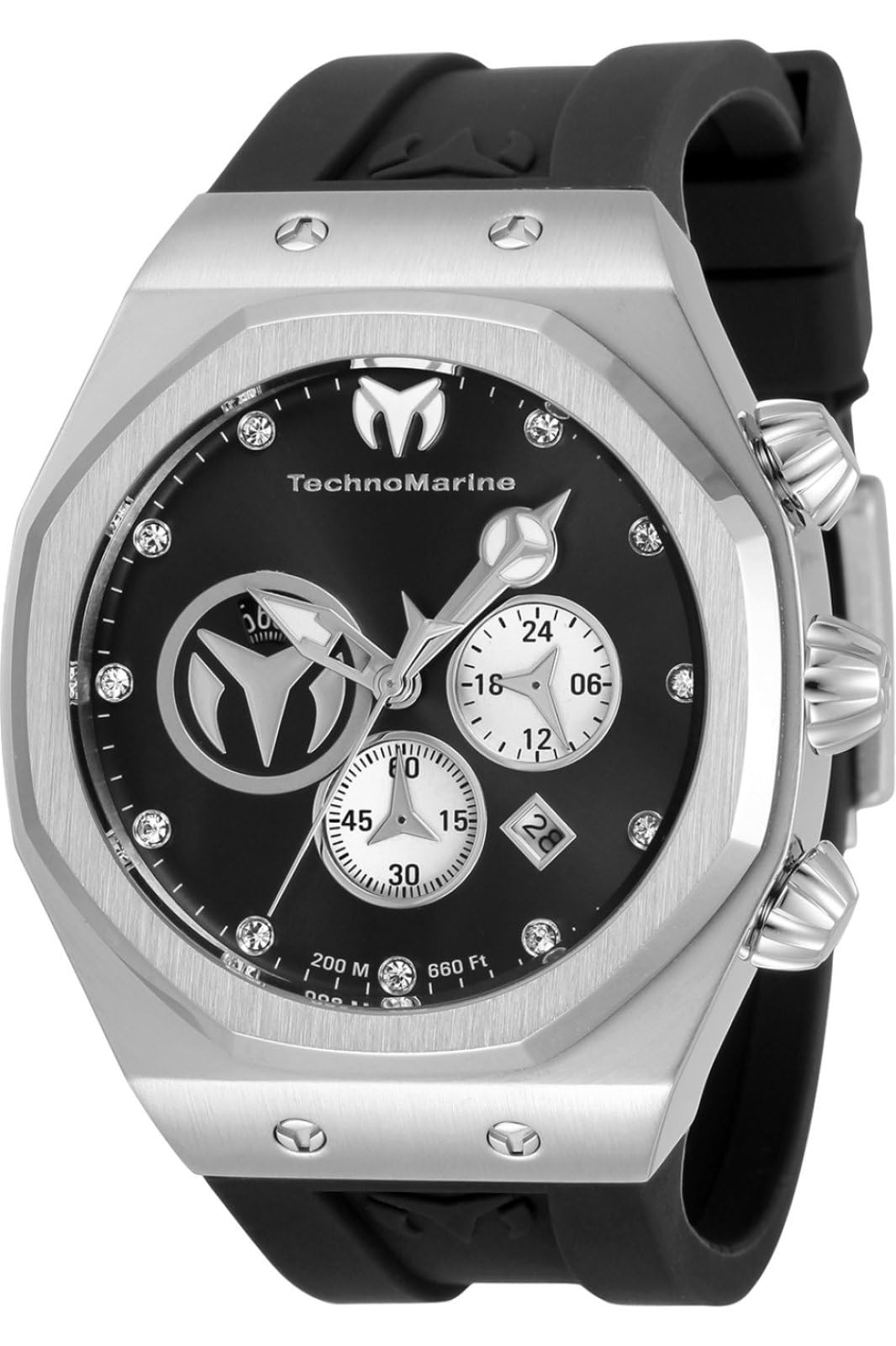 テクノマリーン Technomarine Mens Reef Sun TM-520000 Quartz Watch 送料無料