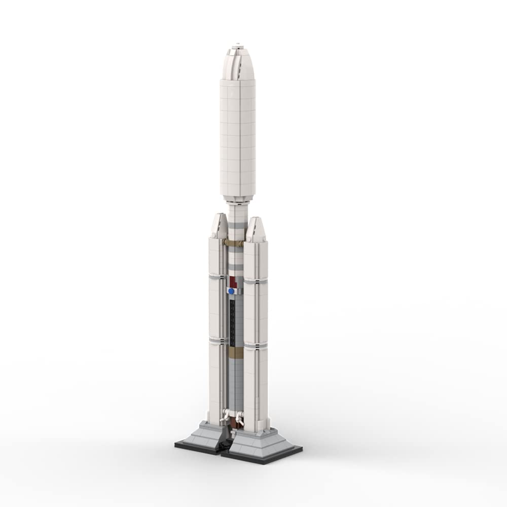 Titan Rocket Building Block Set 1110 Model IV-B Space Rocket Toy Outer Space Rocket for Kids Adults New 2022 939 Pcs