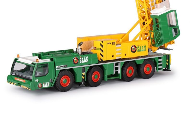 FloZ for Conrad for Liebherr MK88 Mobile Construction Crane for Koninklijke Saan 150 Truck Pre-Built Model 送料無料