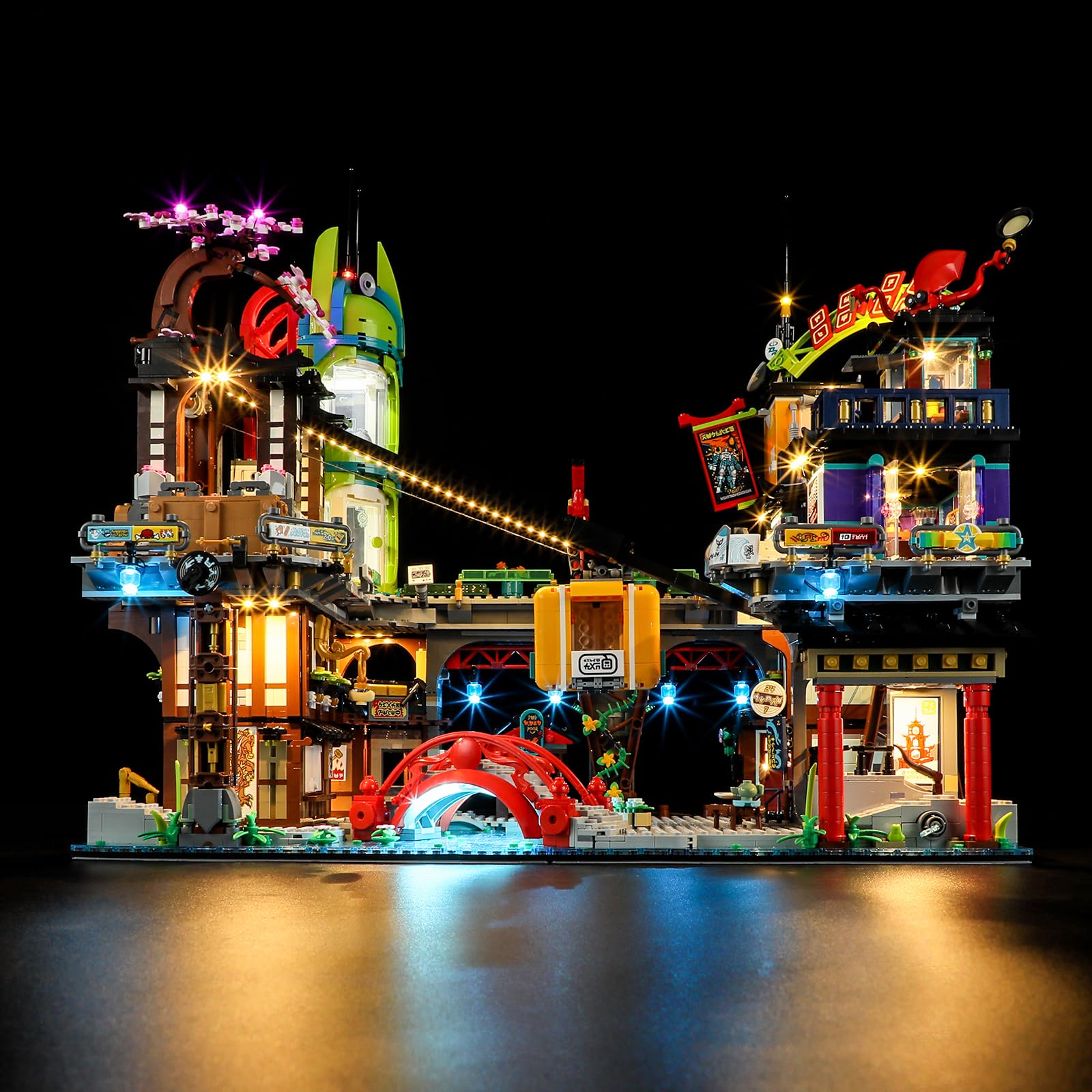 Lego-71799 City-Markets用ライトライト LED照明キット レゴビルディングブロックモデルに対応 モデ