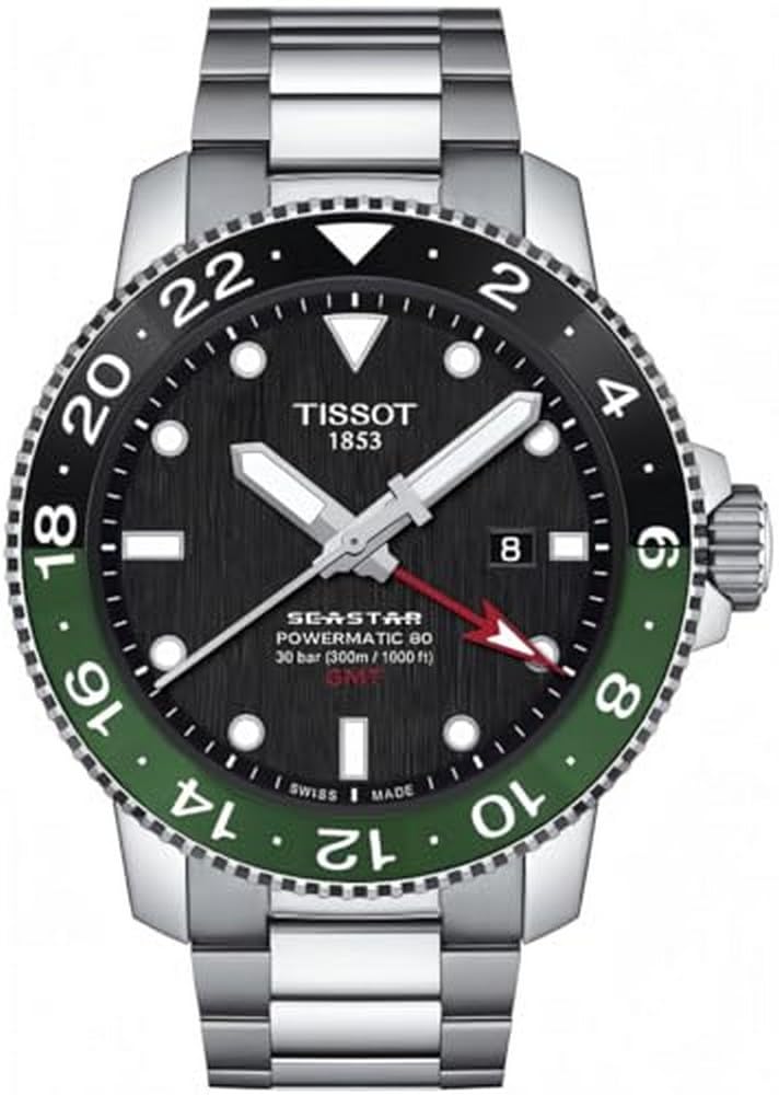 ティソ Tissot Seastar 1000 Powermatic 80 GMT 送料無料