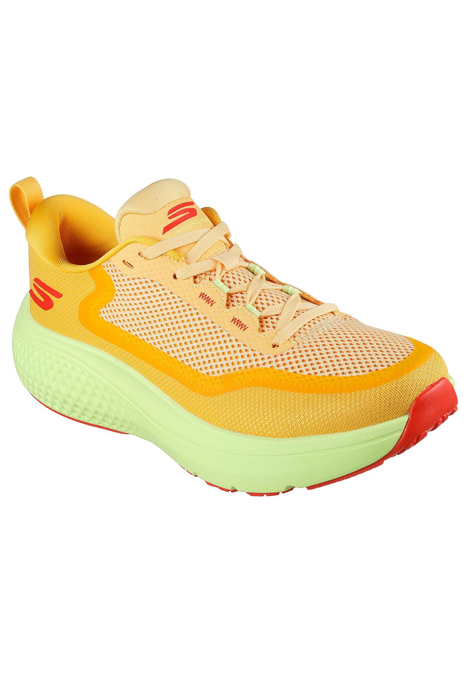 スケッチャーズ SKECHERS Mens Go Run Supersonic Max YellowMulti 12 送料無料