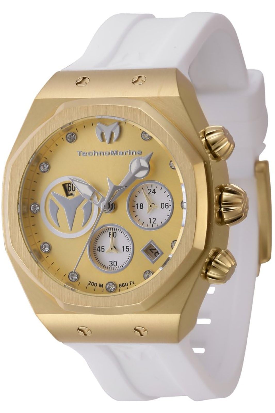 テクノマリーン TechnoMarine Reef Chronograph GMT Quartz Unisex Watch TM-523008 送料無料