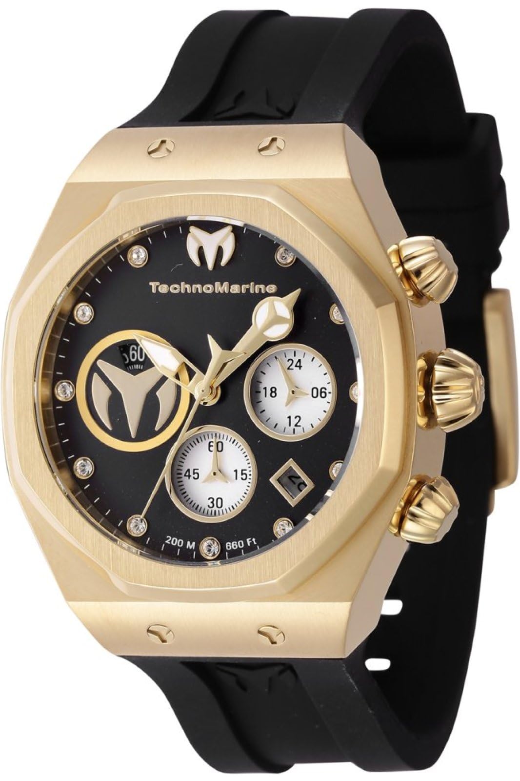 テクノマリーン TechnoMarine Reef Chronograph GMT Quartz Unisex Watch TM-523007 送料無料