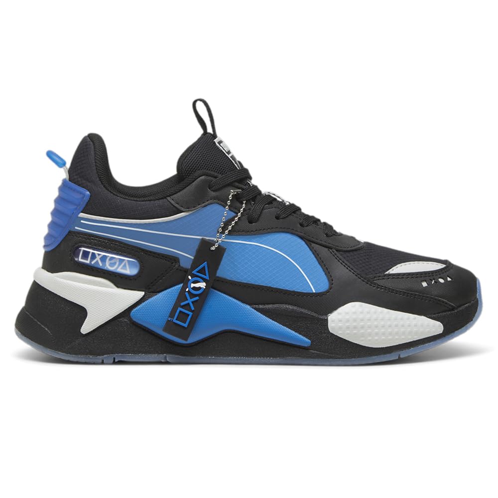 プーマ PUMA Mens Rs-X X Ps Lace Up Sneakers Shoes Casual - Black Blue - Size 7.5 M 39631102 送料無料